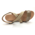 Fashion Casual Comfort PU Sandalias de verano para mujeres